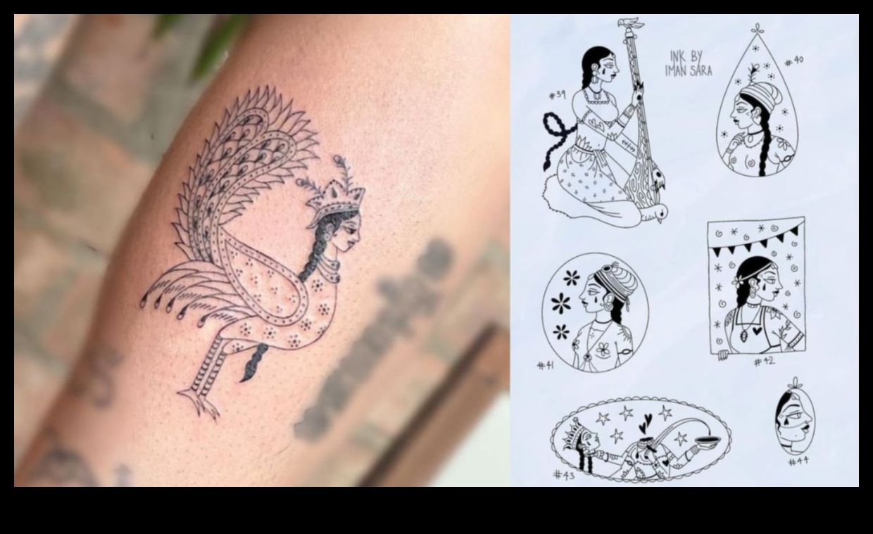 קנבסים תרבותיים: עיצובי קעקועים מגוונים מעבר לגבולות