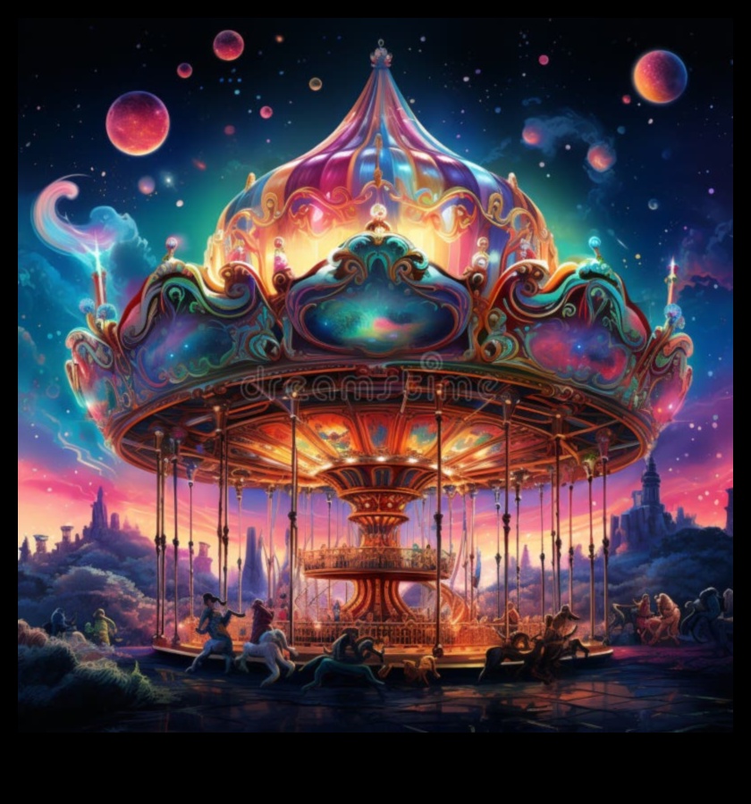 קרוסלה שמימית: סיור מערבולת דרך המראות המדהימים של החלל החיצון