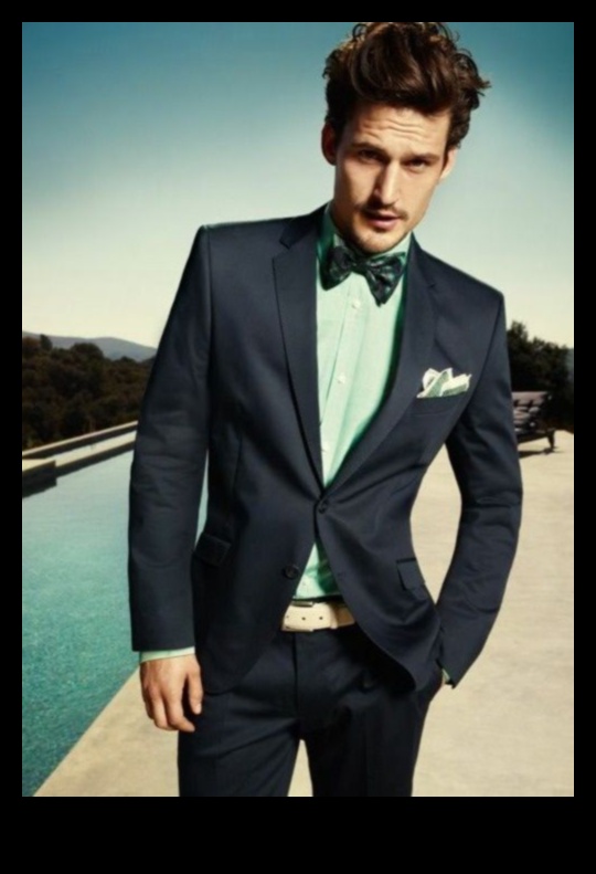 Elegant Edge: Groom's Fashion Marvel