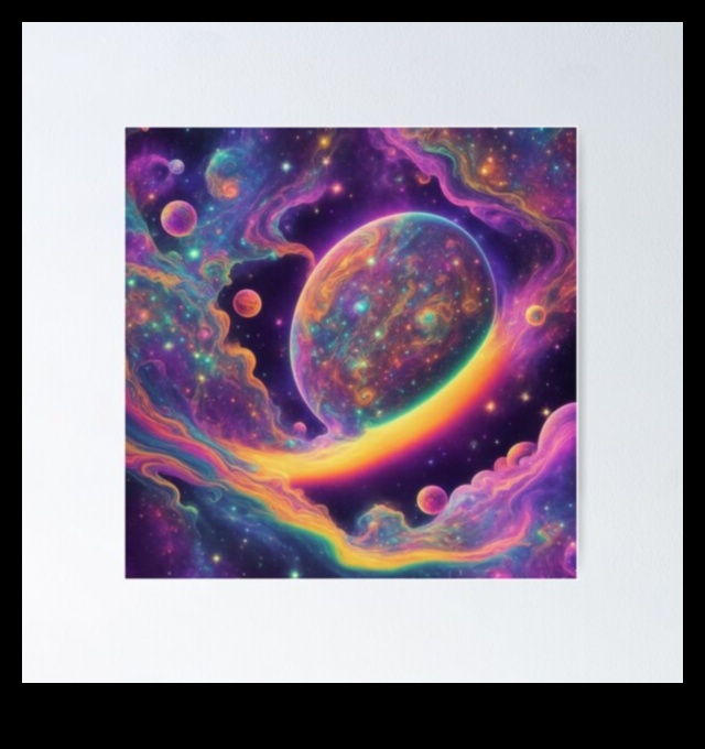 קליידוסקופ קוסמי: ספקטרום של צבעים בבד העצום של החלל החיצון