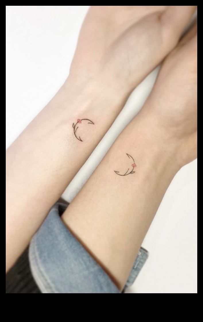 קשרים סמליים: קעקועים זוגיים החוגגים אהבה נצחית