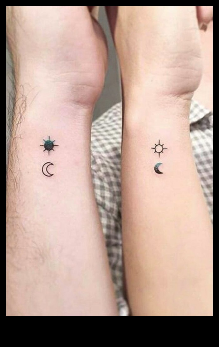 קשרים סמליים: קעקועים זוגיים החוגגים אהבה נצחית