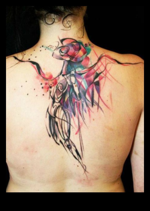 אמנות חיה: גלה את התוסס של קעקועים בצבעי מים