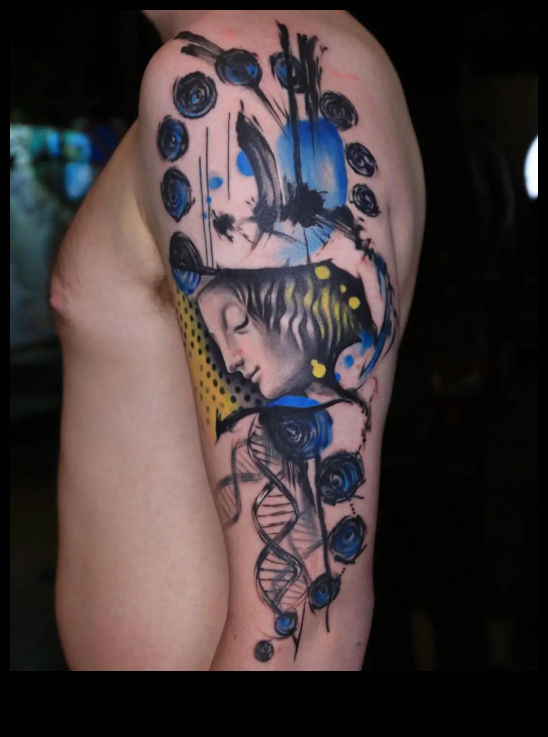 Ink Wash Wonderland: קעקועים בצבעי מים לכל סגנון