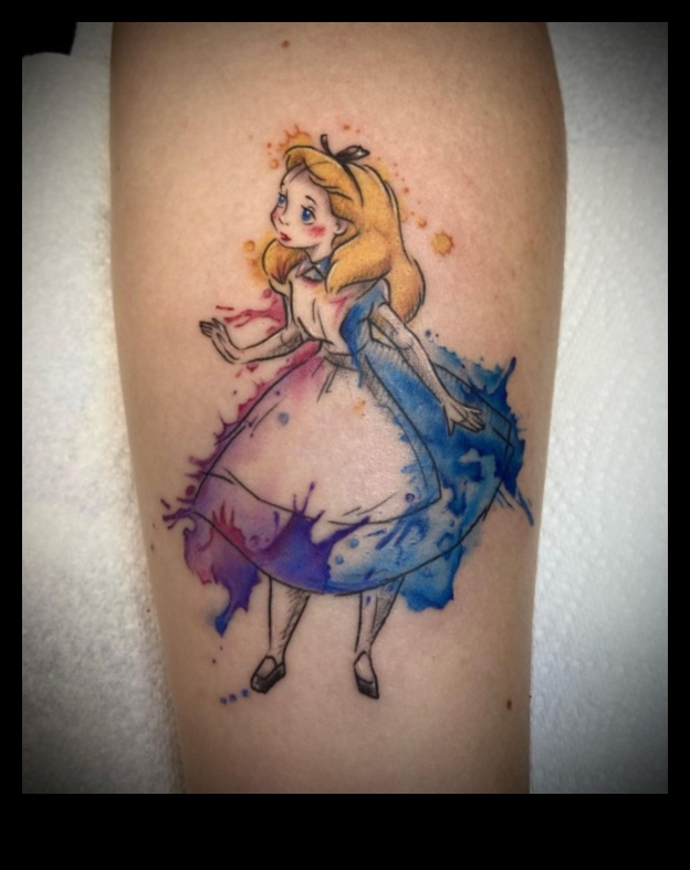 Ink Wash Wonderland: קעקועים בצבעי מים לכל סגנון