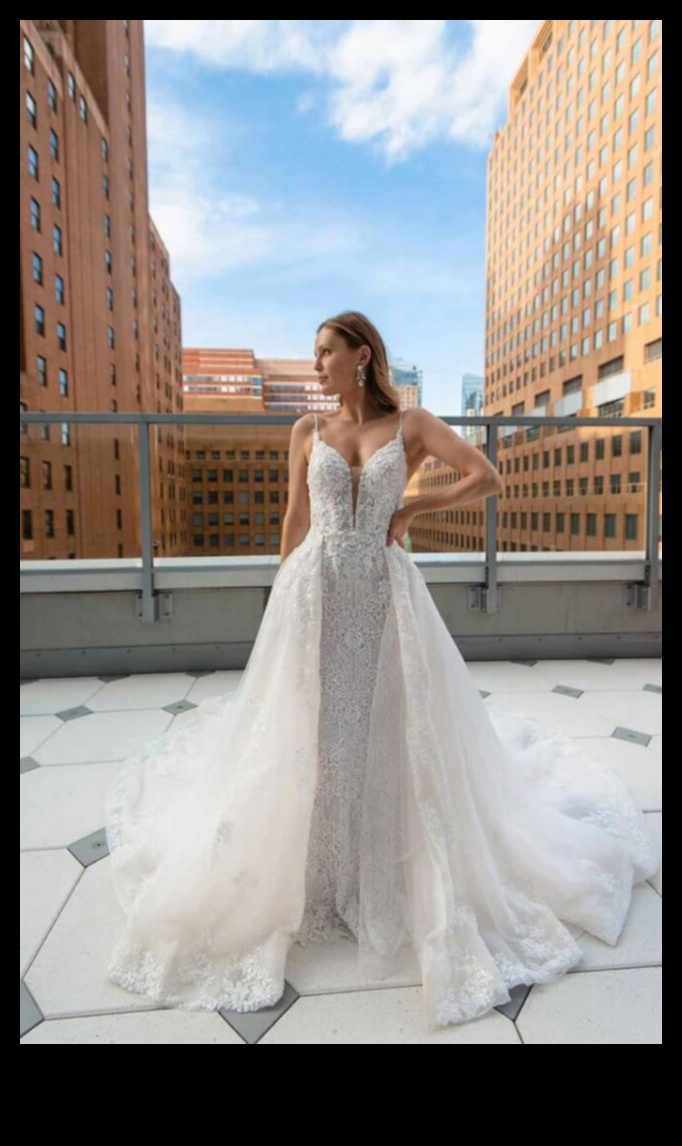 אלגנטיות עכשווית: שמלת כלה מודרנית מופלאה