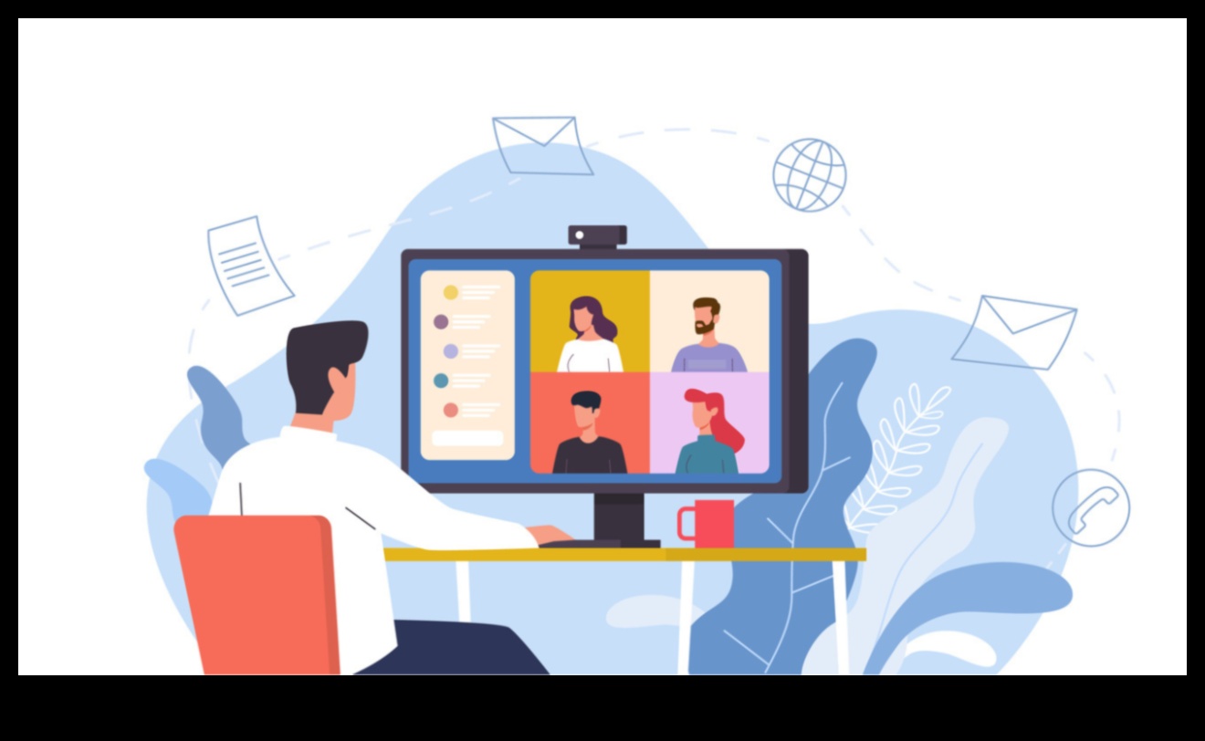 מהפכת עבודה מרחוק: טלוויזיות כצגים אינטראקטיביים לפגישות וירטואליות