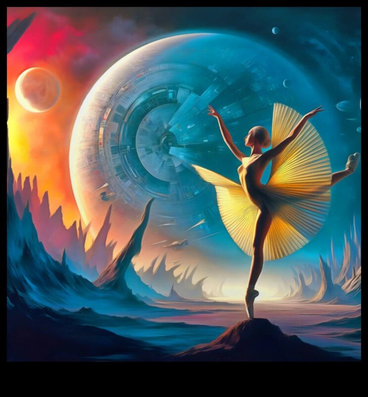 בלט בין-כוכבי: תנועות חינניות בריקוד הקוסמוס