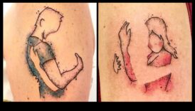 סימנים בעור: גילויים בקעקועים סמליים