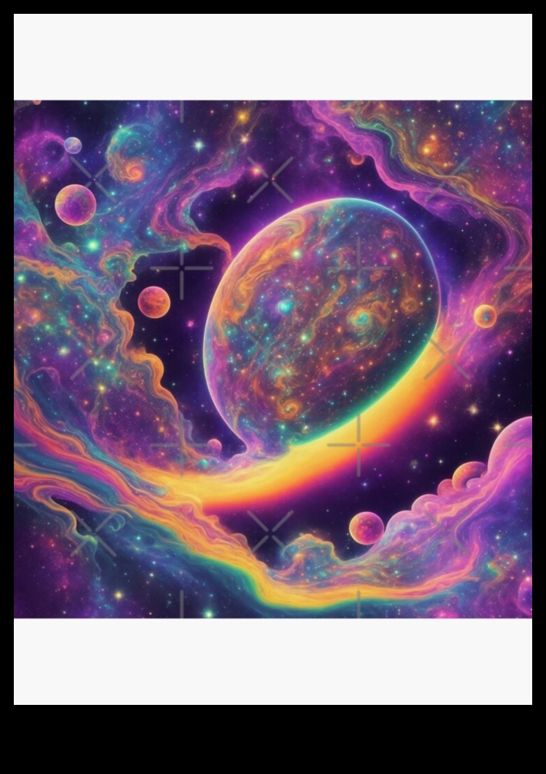 קליידוסקופ קוסמי: ספקטרום של צבעים בבד העצום של החלל החיצון